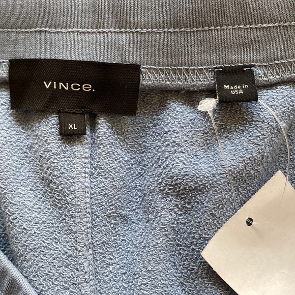 - NWT Vince. French Terry Garment Dye Short XL in Washed Highwater Blue - Picture 8 of 11